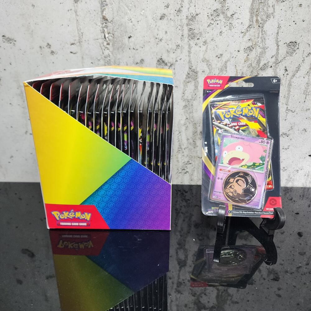 Pokemon TCG Mega Evolution Pitch Black 18 pack Dollar Tree Blister/Booster Box